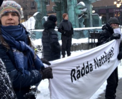 Renmarkstorget, vår banderol